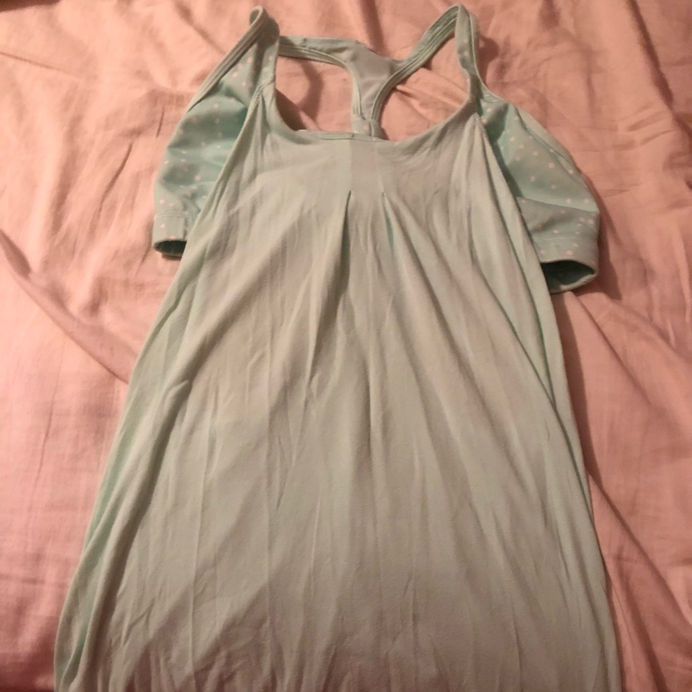 Lulu lemon tank size 8. Small. Built in bra.